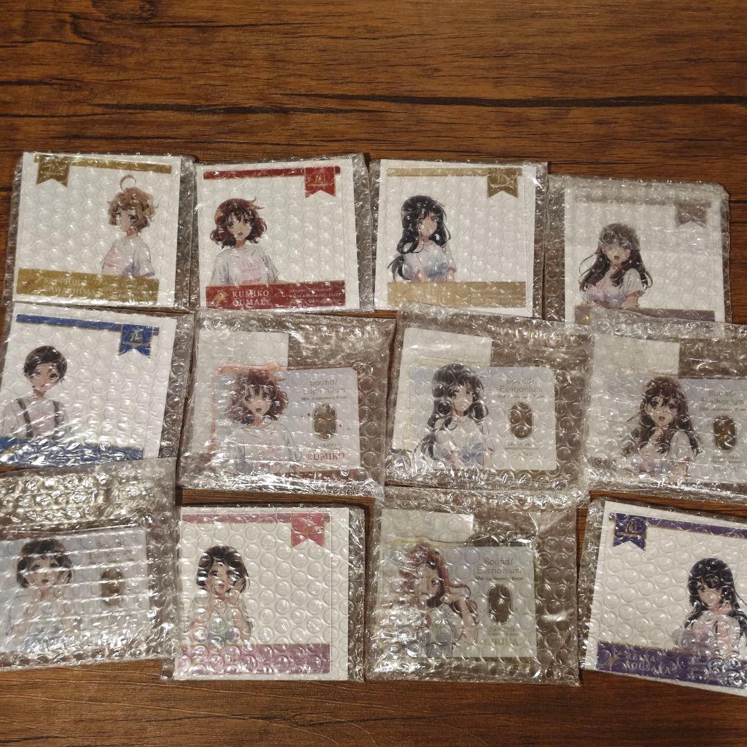 『響け！ユーフォニアム』10th アクリルキーホルダー　クリアカード　セット