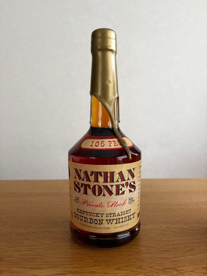 未開栓 NATHAN STONE'S バーボンウイスキー 105プルーフ