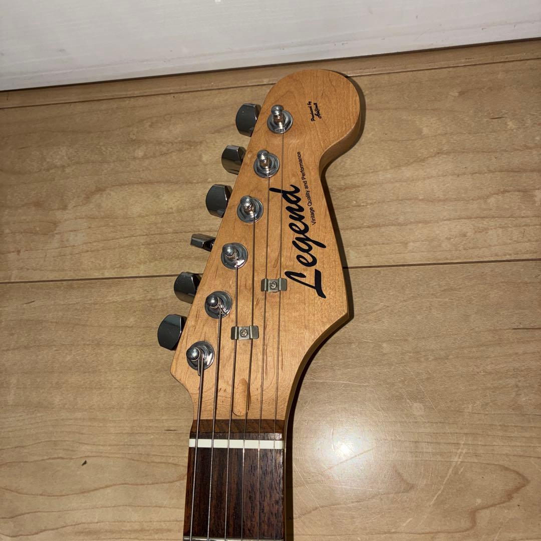 トラ目！希少！Legend エレキギター ストラトタイプ LST-FMX HSH