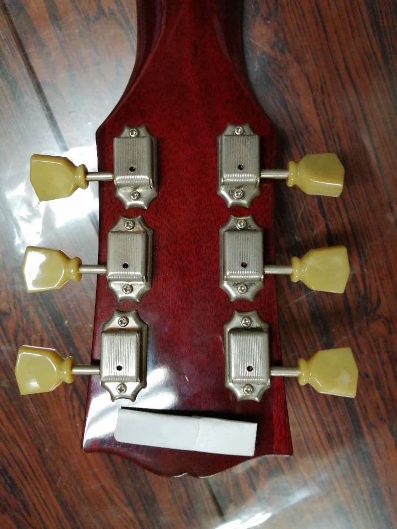 レスポール虎目良ギブソンギグケース付