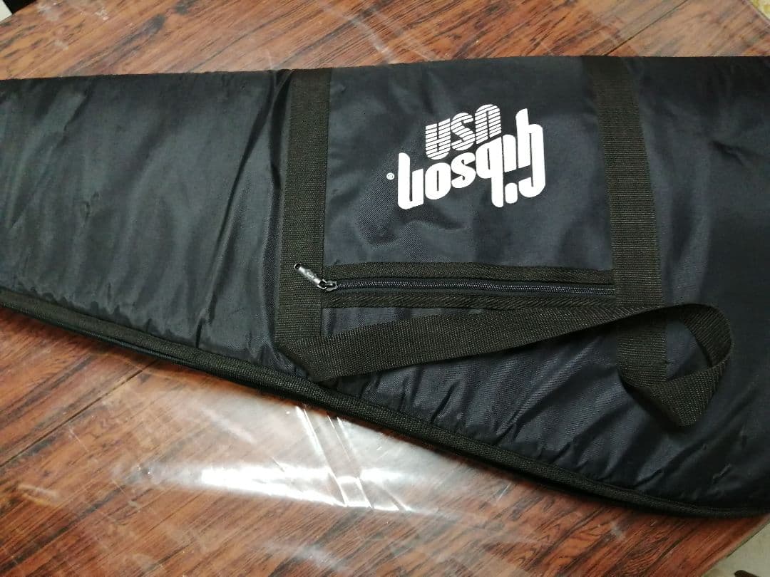 レスポール虎目良ギブソンギグケース付