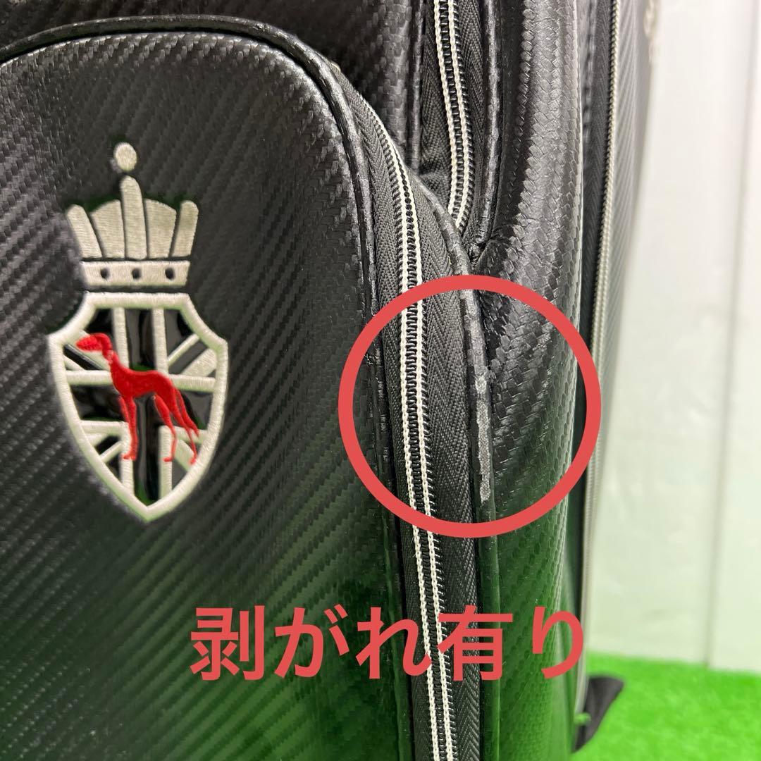 アダバット Adabat キャディバッグ　8インチ ブラック メンズ　ゴルフ