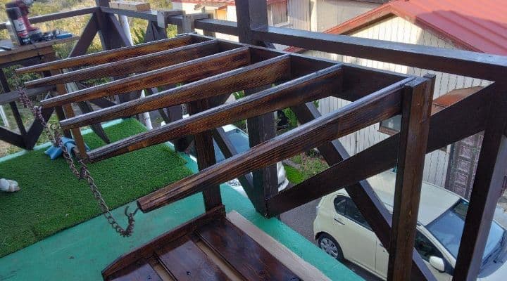 no.43サ－フボ－ドラック　サ－フボ－ドスタンド　ボードスタンド　ボードラック