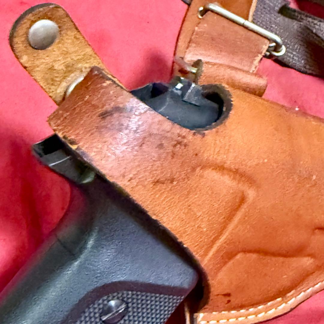 マルシン 革製 ショルダー ホルスター 中型オートマチック ベレッタM84用