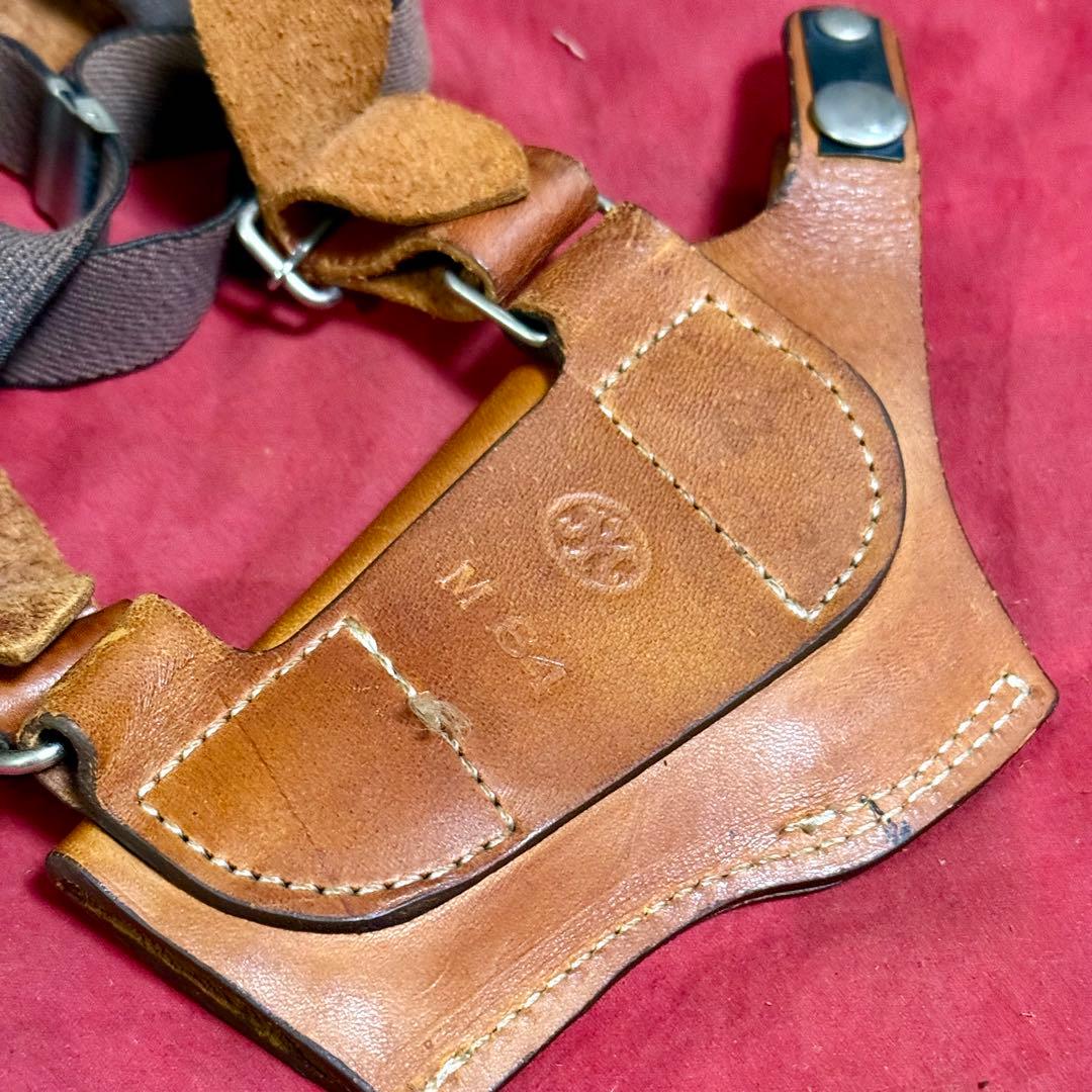 マルシン 革製 ショルダー ホルスター 中型オートマチック ベレッタM84用