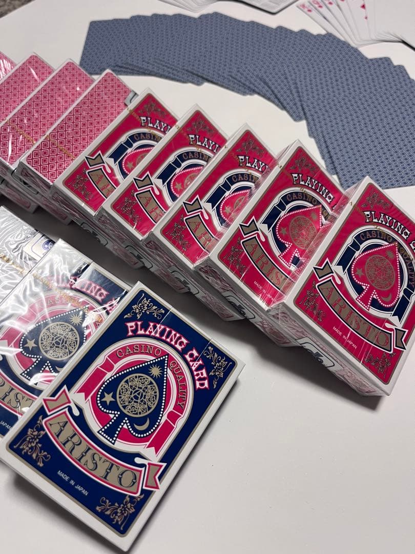 カジノカード ARISTO 日本製　40デッキ　未使用
