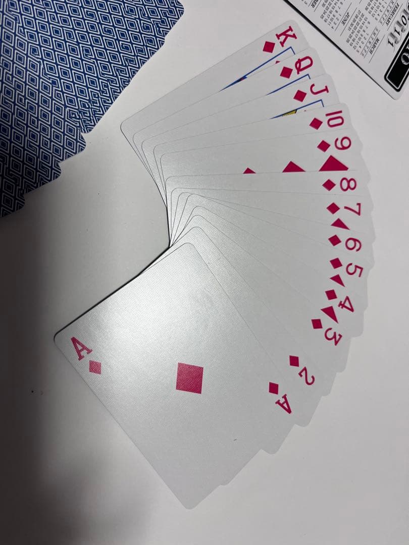 カジノカード ARISTO 日本製　40デッキ　未使用