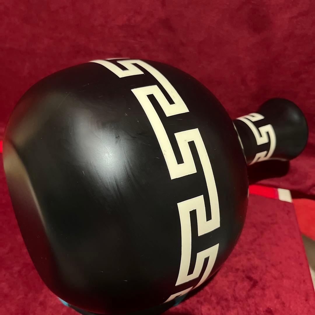 ■黒い合成樹脂製●ウドゥドラム？■ギリシャ模様？の打楽器