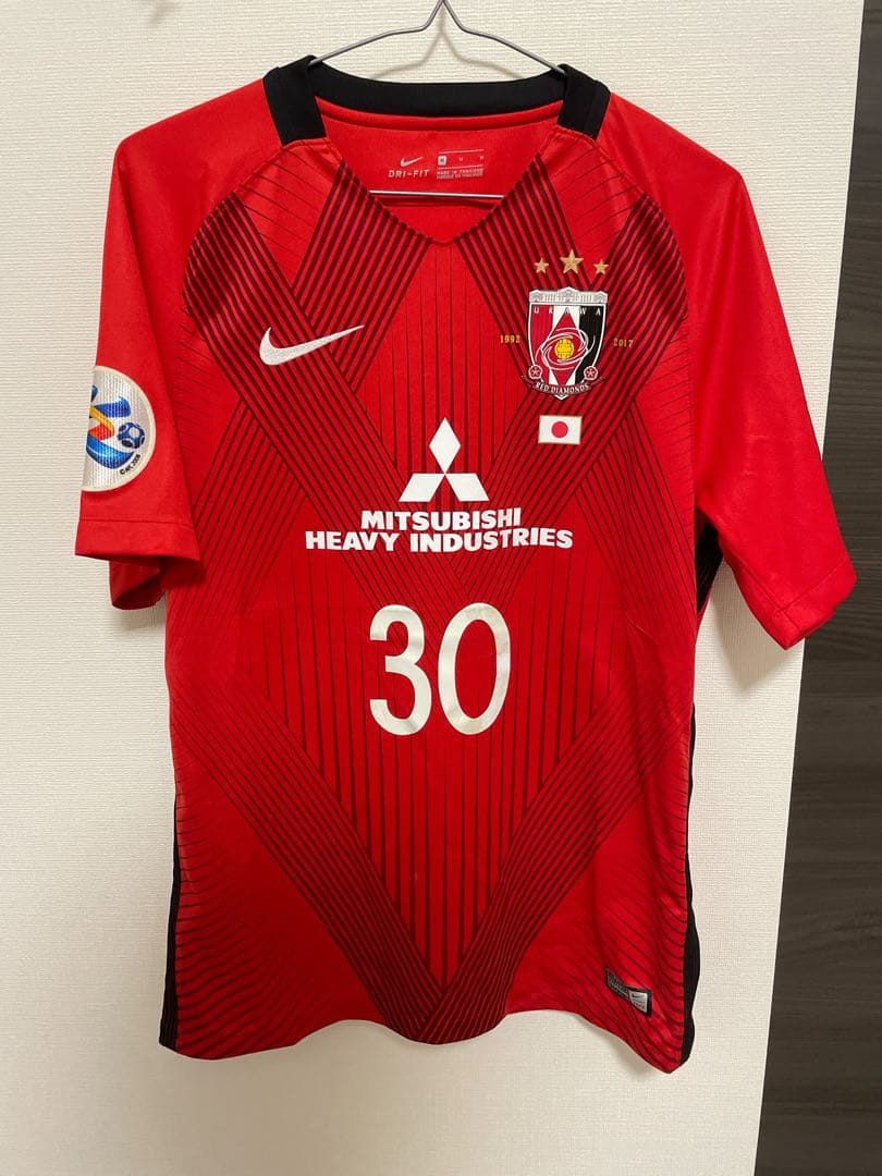 【即日発送】浦和レッズ 2017ACLユニフォーム 興梠慎三(M)