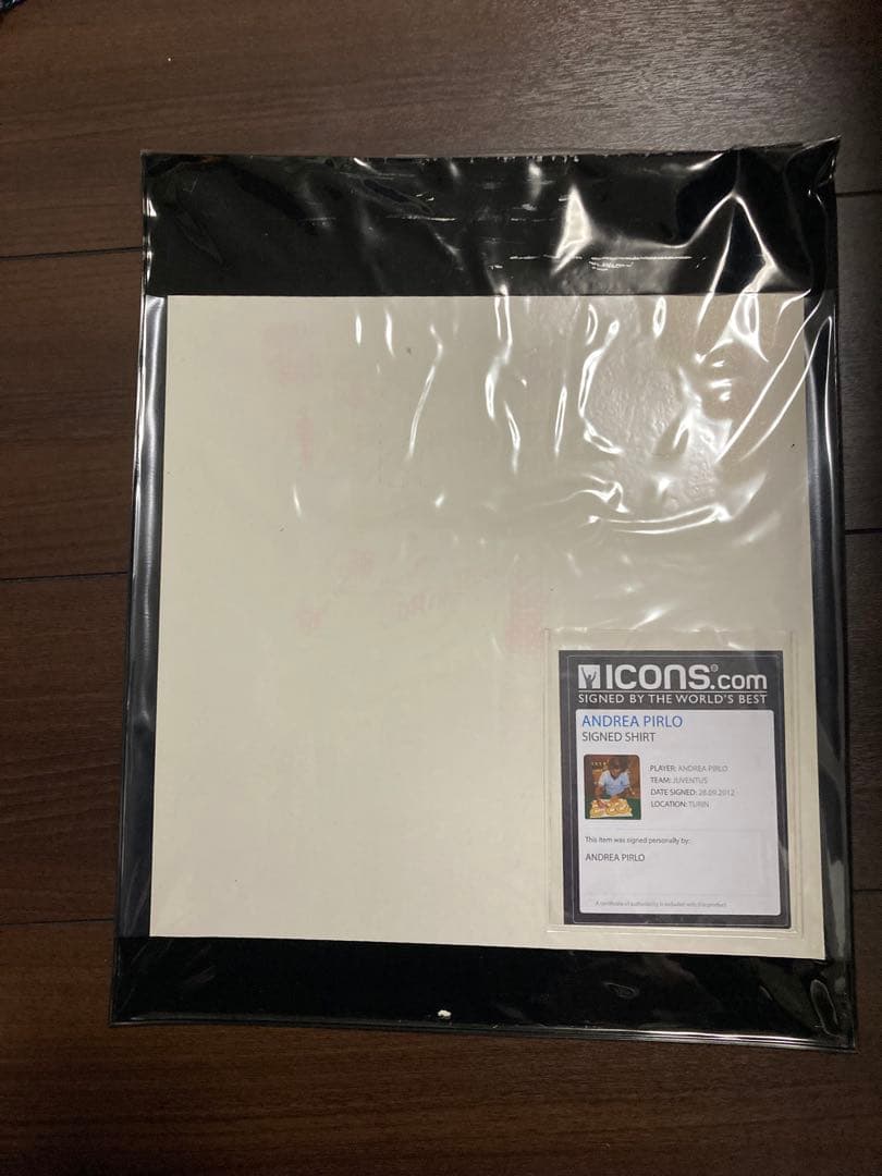 ユベントス PIRLO 直筆サイン入りユニフォーム21番