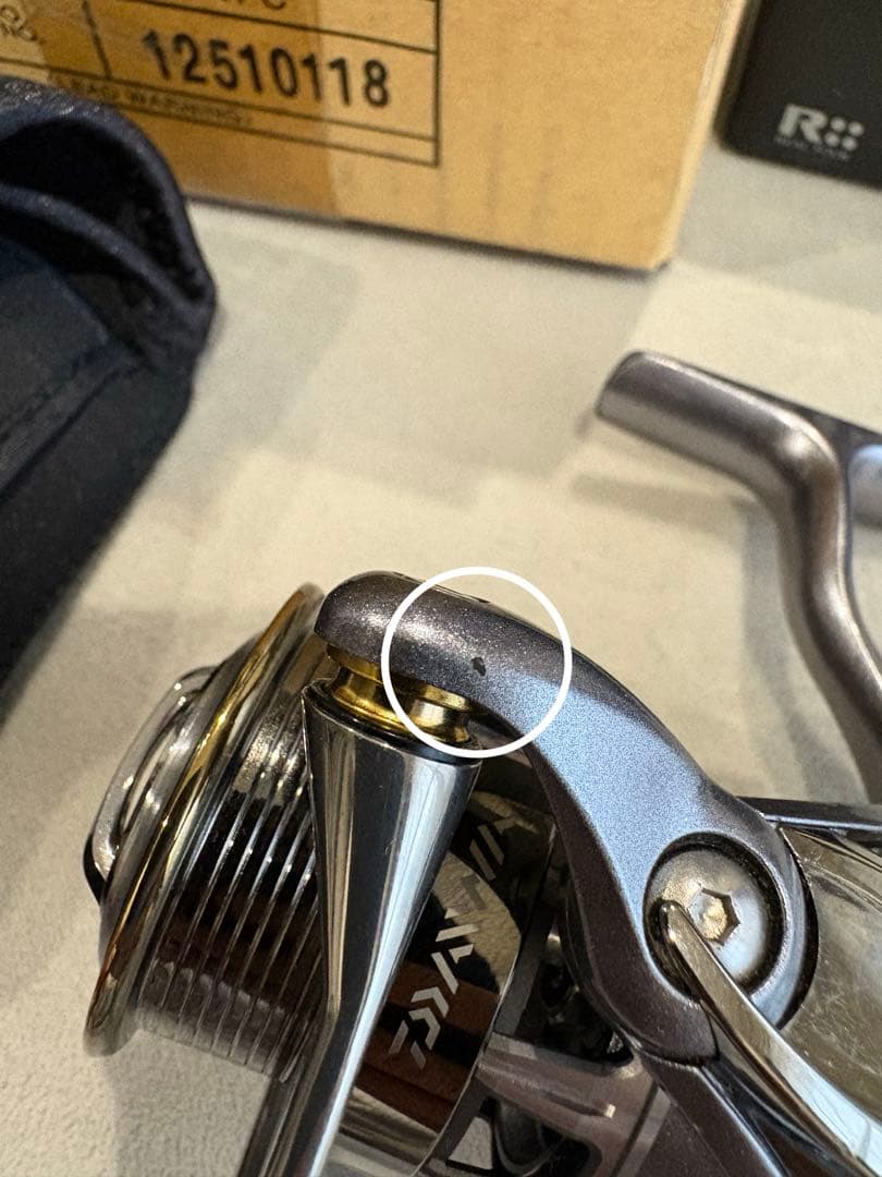 美品 ダイワ 12イグジスト 2004H ハイギア　エリアトラウト　スティーズ