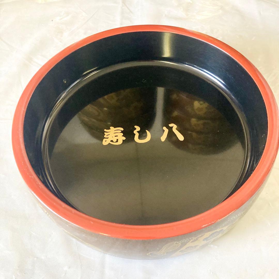 ★寿司桶 一人前 19.5cm 18個セット