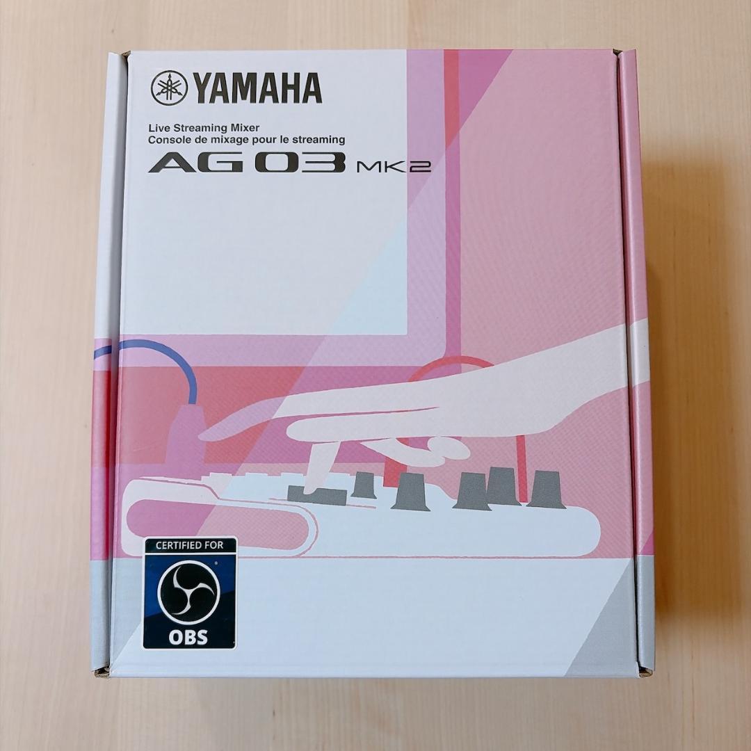 ヤマハ AG03 MK2 オーディオインターフェイス