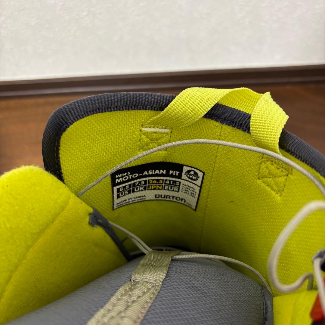 美品　Burton Moto Asian Fit スノーボードブーツ 26.5