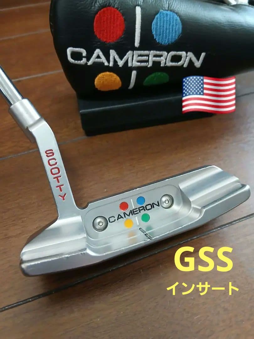 【超美品】GSSインサート:スコッティキャメロンスタジオスタイル　ニューポート2
