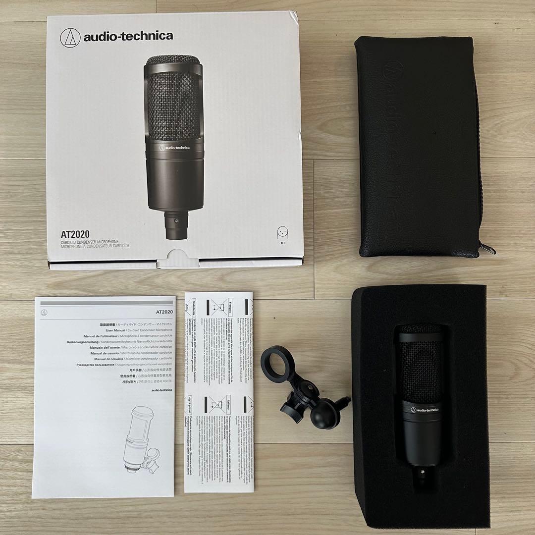 【新古品】AT2020 audio-technica コンデンサーマイク