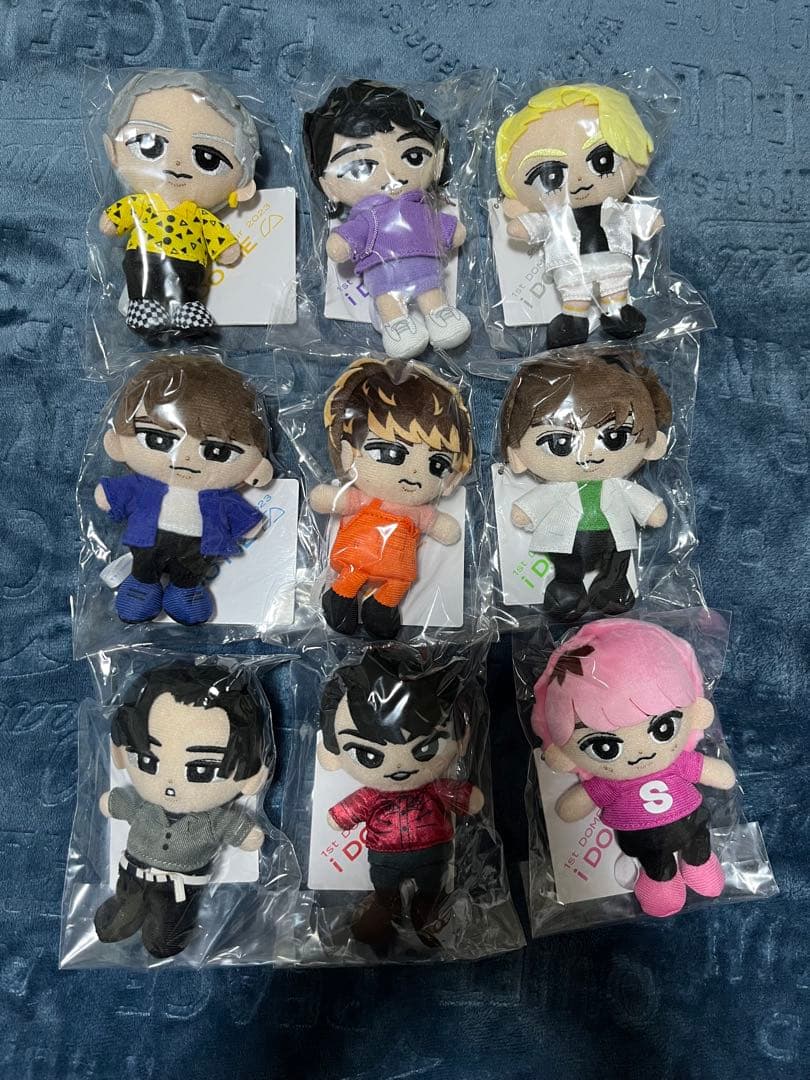  Manぬいぐるみ9体セットと集合うちわ