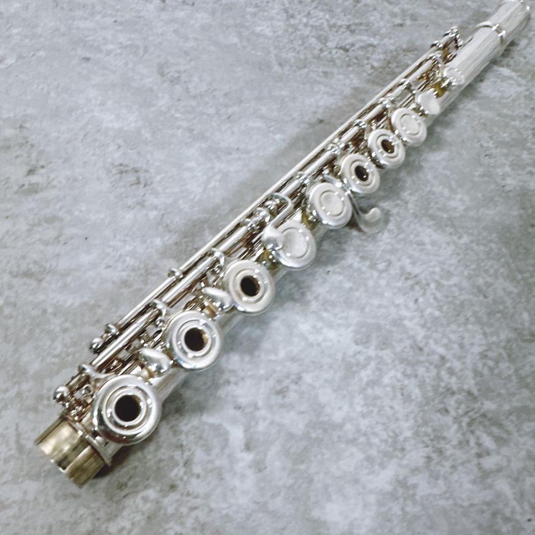 希少 アームストロング Armstrong 303 フルート頭部管銀製 調整済み