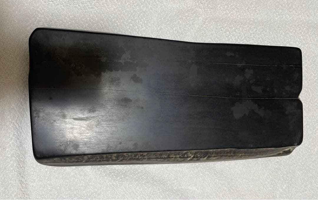 若田石　硯　硯箱　マーブル模様　ハンドメイド