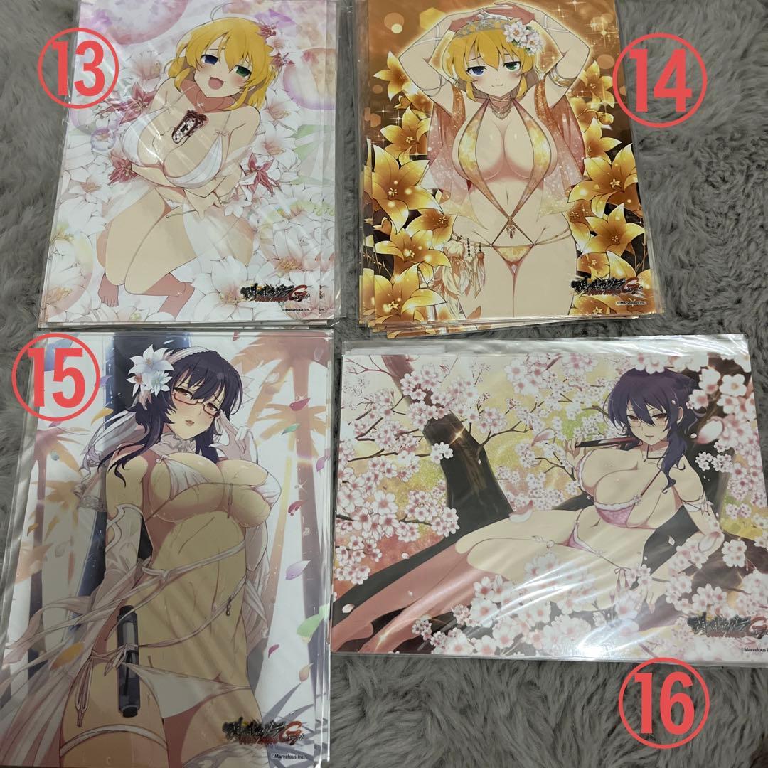 閃乱カグラ NewWave Gバースト 第4弾 銀塩ブロマイド2L判 22種