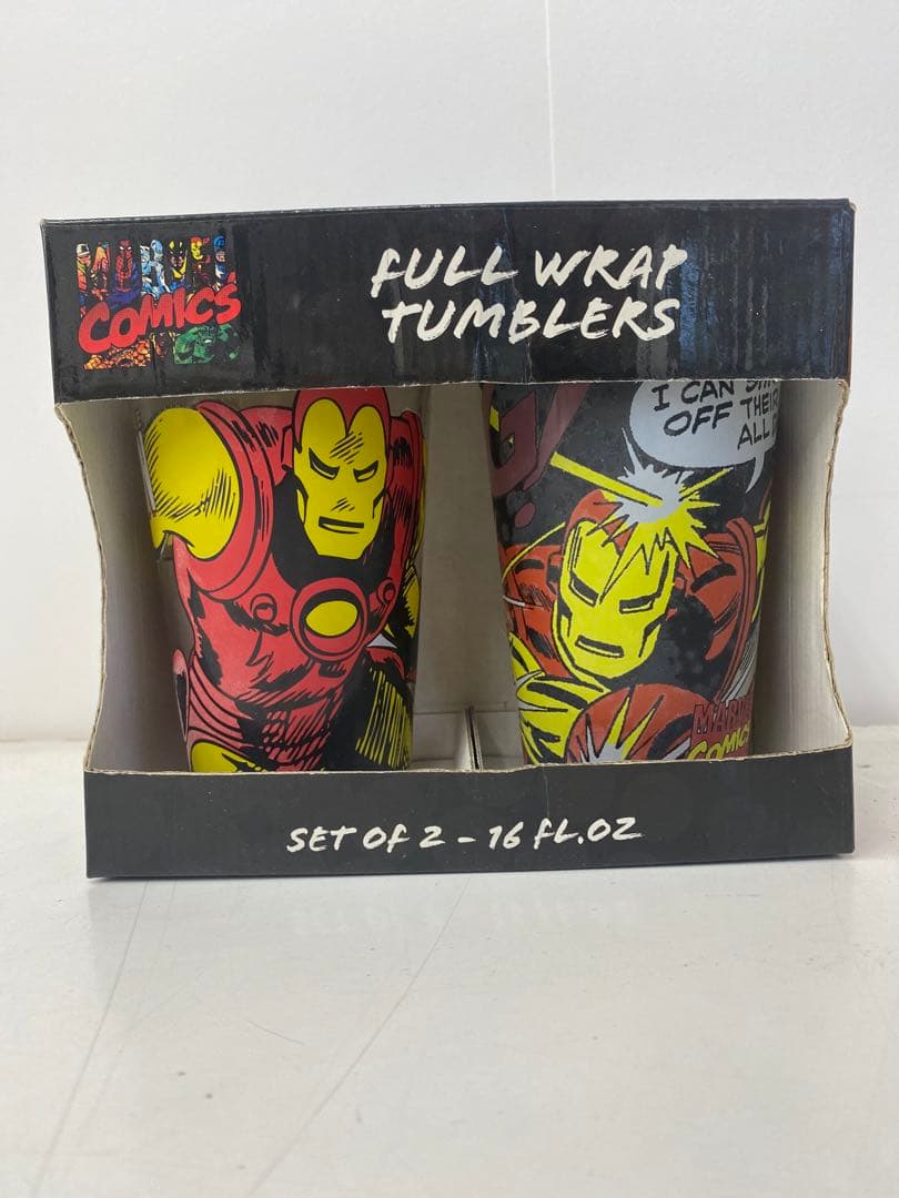 FULL WRAP TUMBLERS 【アイアンマン】