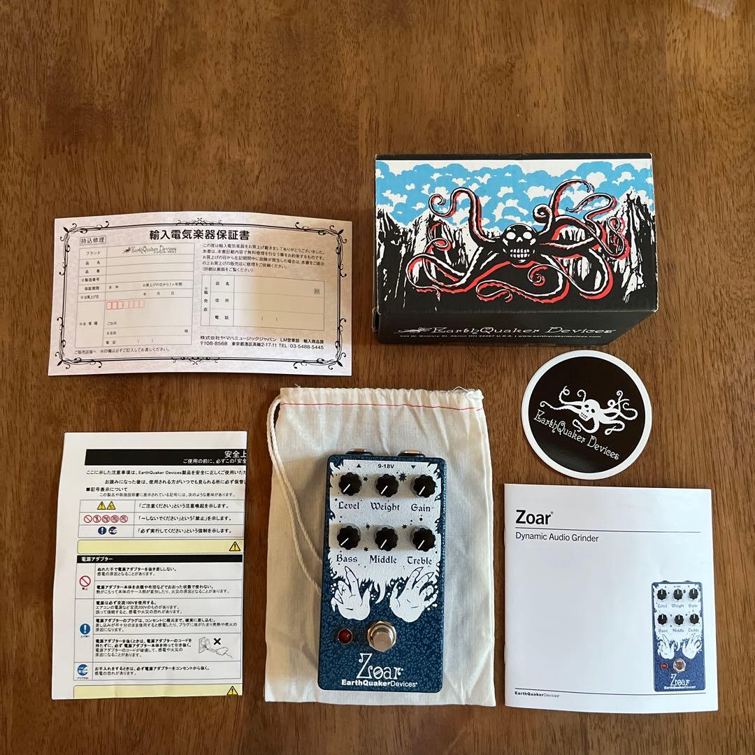 EarthQuaker Devices Zoar ほぼ新品