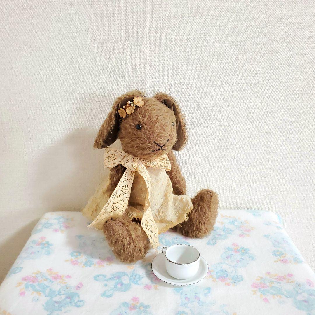 作家　ヒッピーココ　Hippie Coco　テディベア　うさぎ