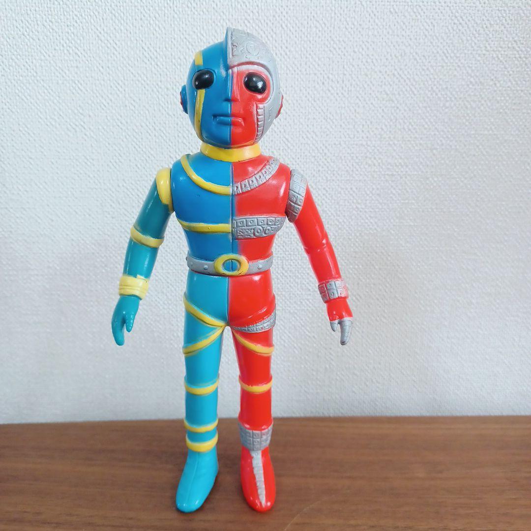 当時物　タカトク製「人造人間キカイダー」希少ソフビフィギュア