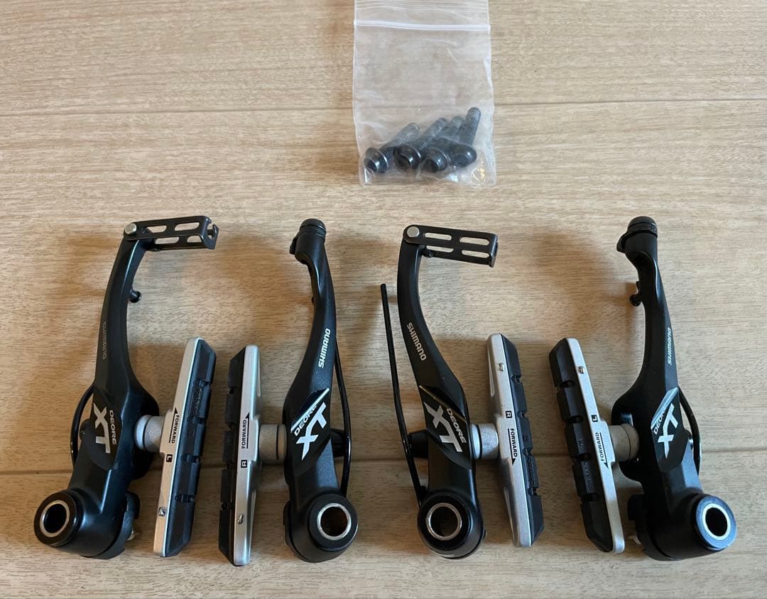SHIMANO BR-T780 Vブレーキ DEORE XT ブラック　1台分