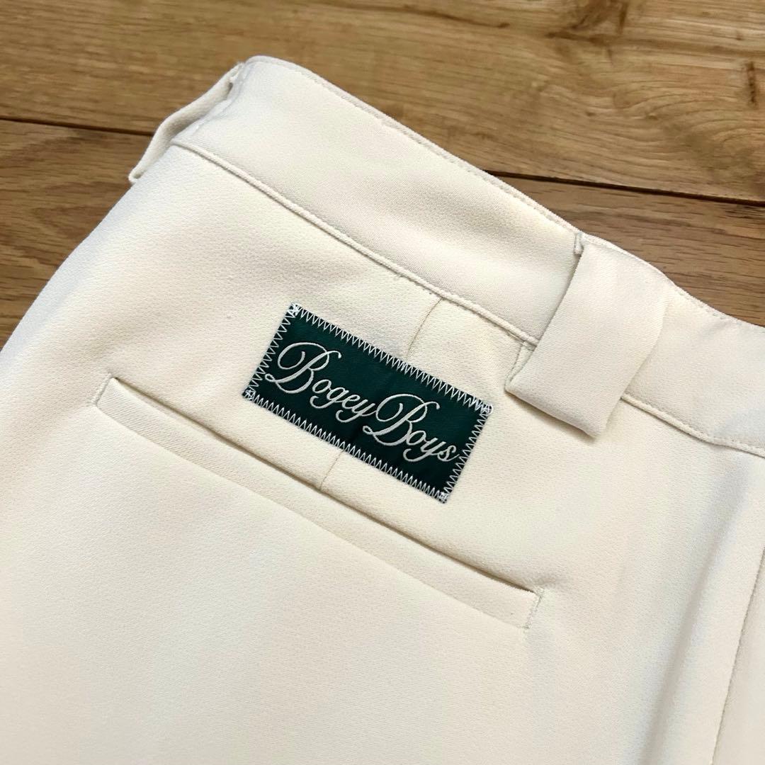 【美品】Boggy Boys パンツ オフホワイト サイズ32 ゴルフ
