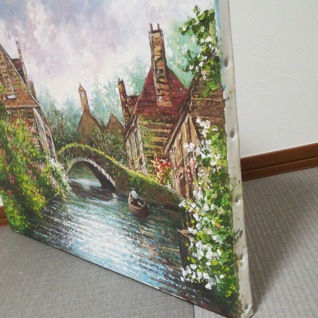 水の都ベニス　油絵