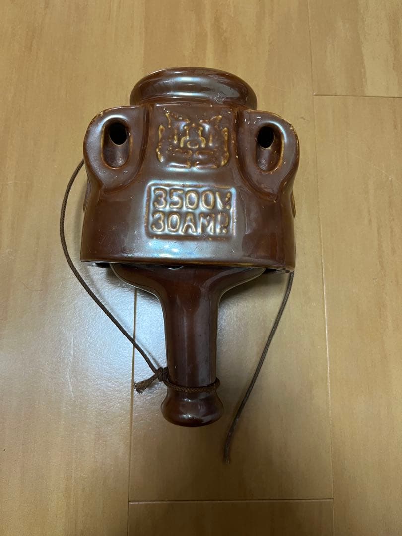 みろく【レア・昭和レトロ】日本碍子製ダルマスイッチ　分岐高圧碍子型開閉器