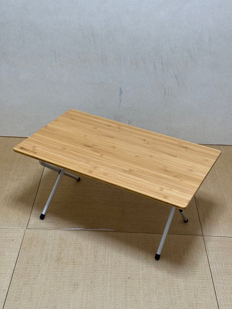 スノーピークワンアクションローテーブル竹B