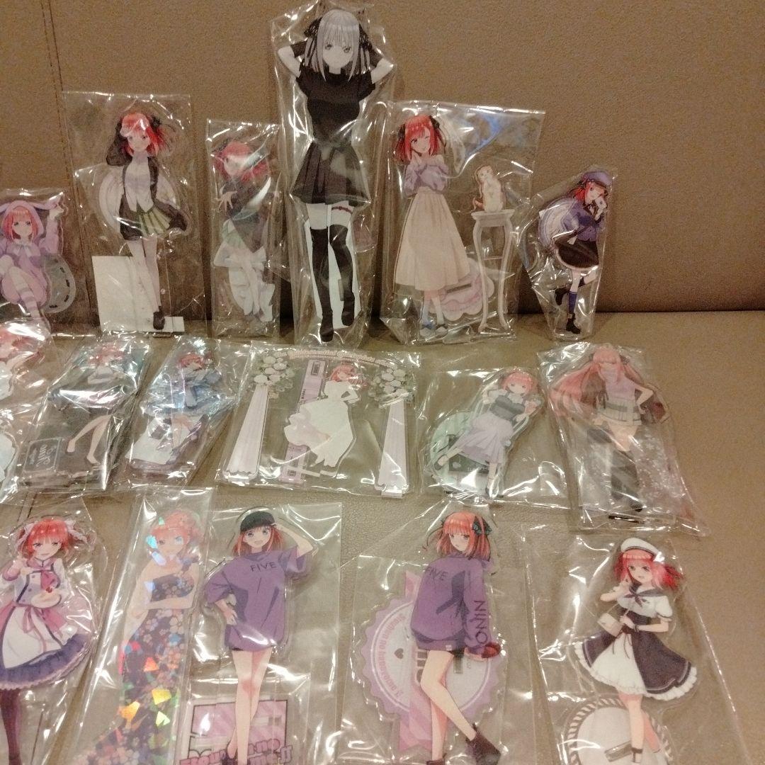 五等分の花嫁　中野二乃　アクリルスタンド　まとめ売り　30点セット