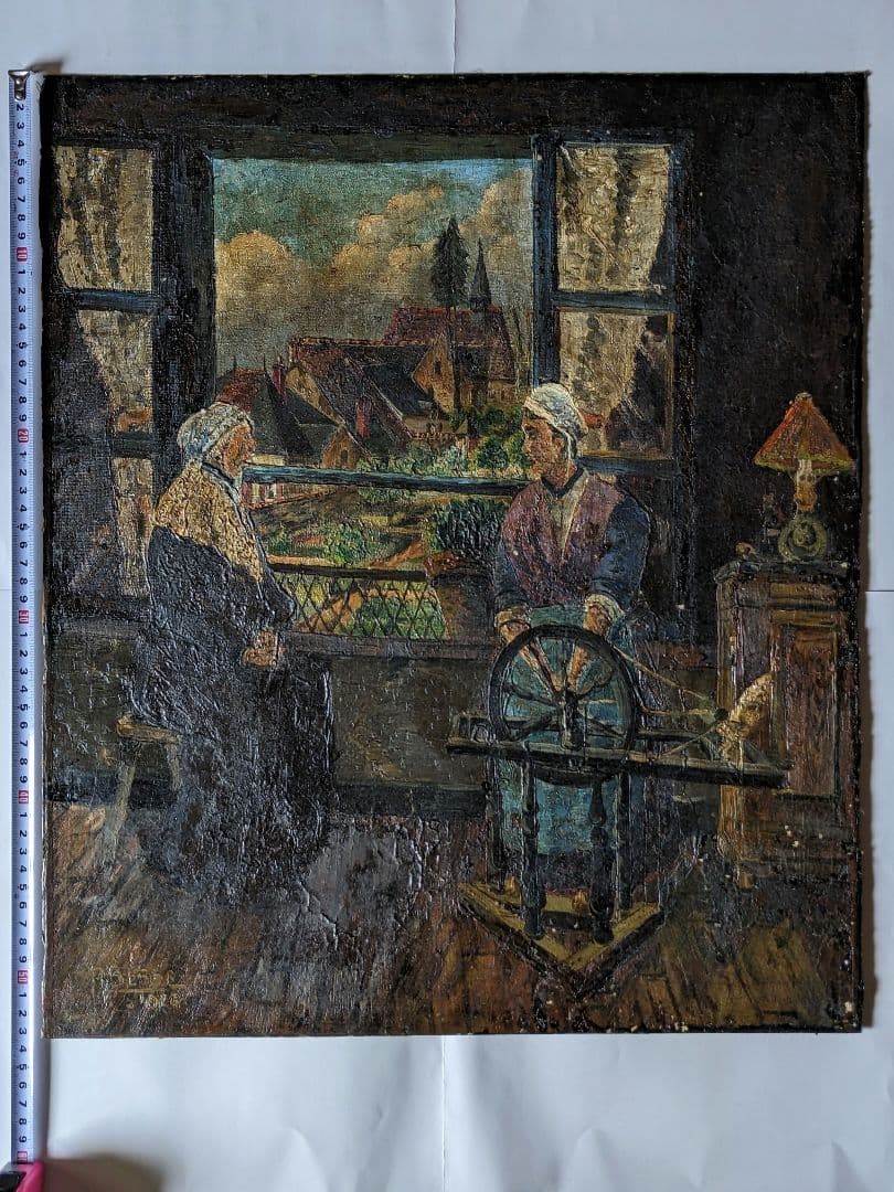 ♦西洋絵画 アンティーク 油彩画 古美術品 コレクション 骨董品 アンティーク