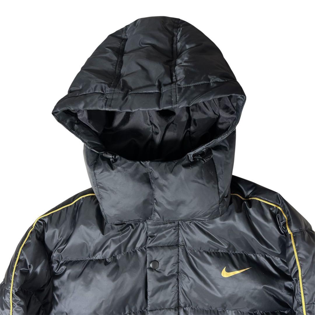 NIKE ナイキ ダウン ロング ベンチコート XL 黒
