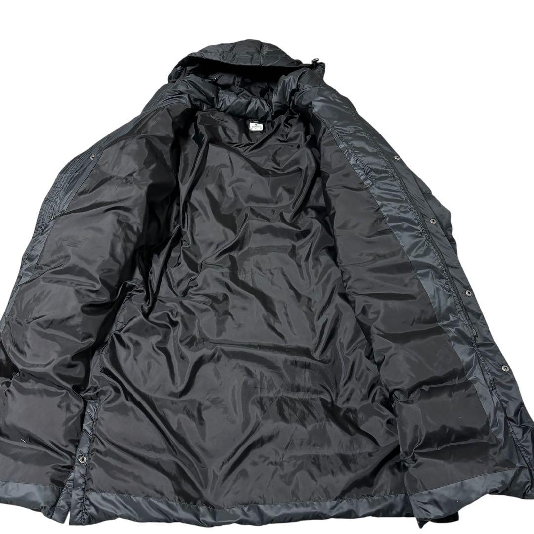 NIKE ナイキ ダウン ロング ベンチコート XL 黒