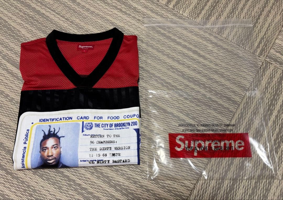Supreme Ol’ Dirty Bastard Football シャツ L
