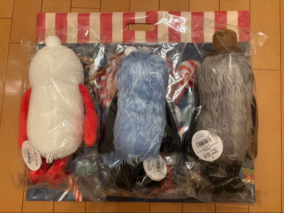 パペットスンスン ポップアップストア ぬいぐるみ 3体セット ショッパーA賞付き