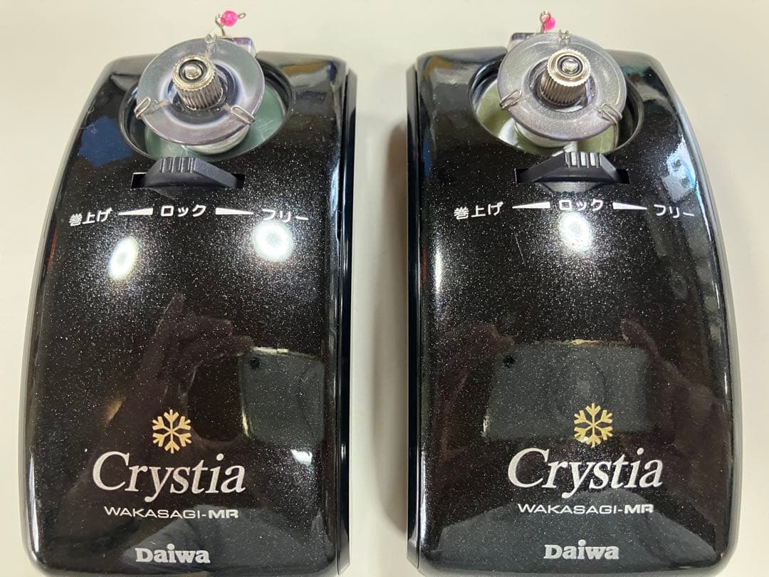 ワカサギ電動リール　ダイワクリスティア MR 2台　ケース付き