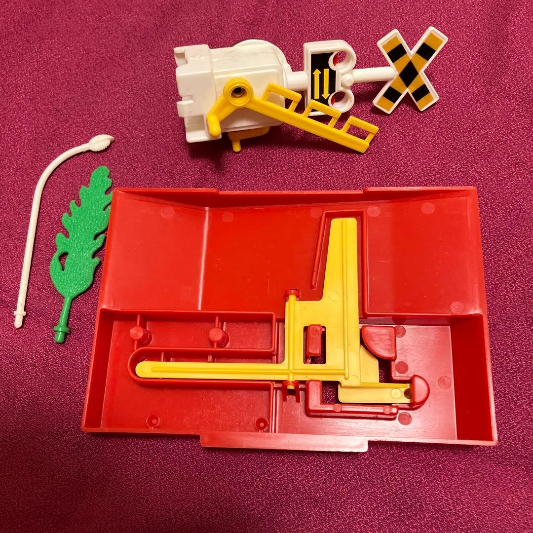 希少　トミカ　トミー ミニカーアクションシリーズ　ミニトールゲート　ふみきり