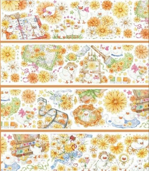 【お得なマステセット】6巻　海外マステ　まとめ売り　装飾マステ