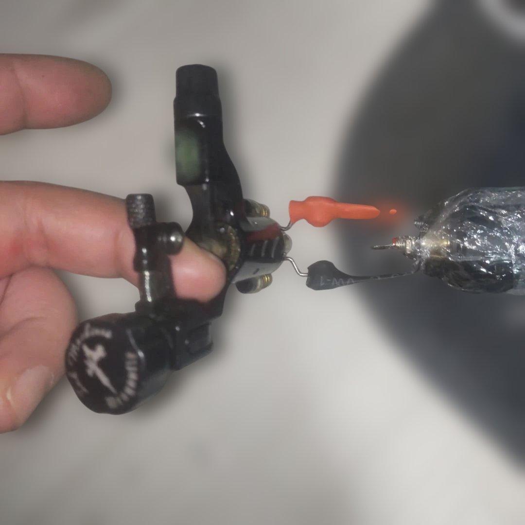 #ドラゴンフライ #タトゥーマシン オイル無し