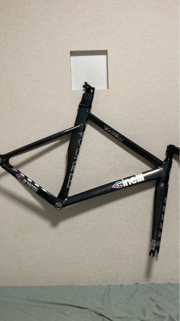Cinelli Vigorelli ブラック フレーム