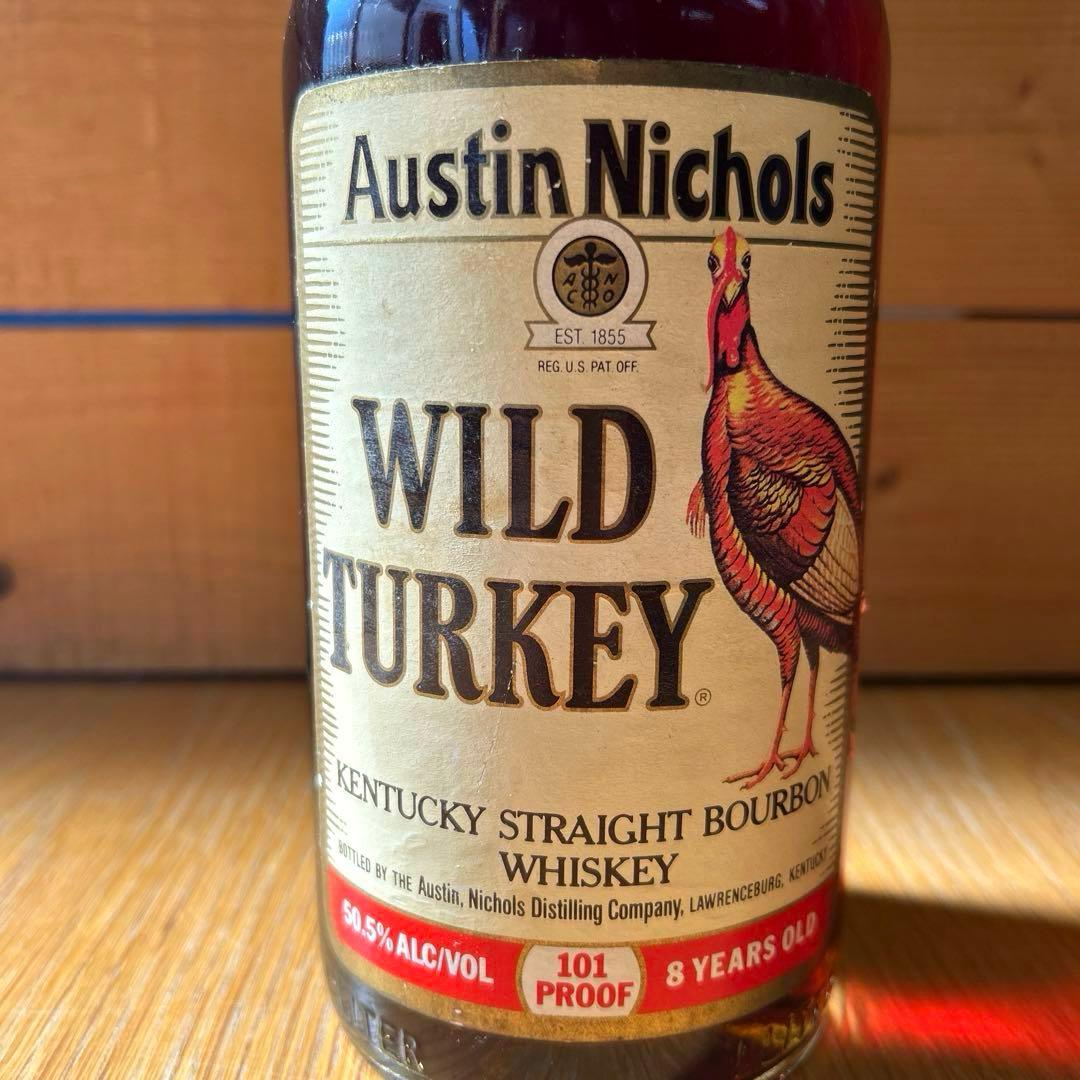 WILD TURKEY 8年 1000ml 101PROOF 古酒【未開封】
