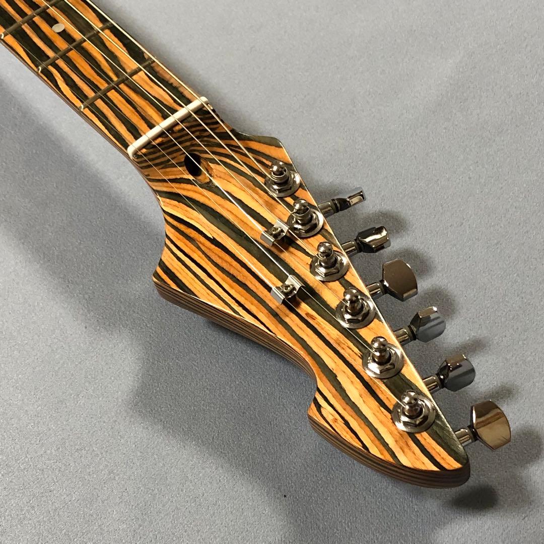 テレキャスタータイプギター ゼブラウッド