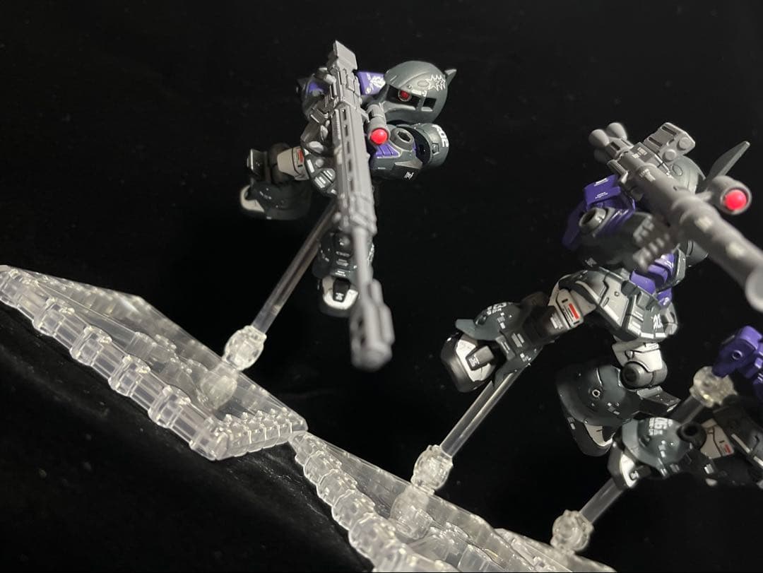 も*ん様 モビルスーツアンサンブル　ザクI 三体セット