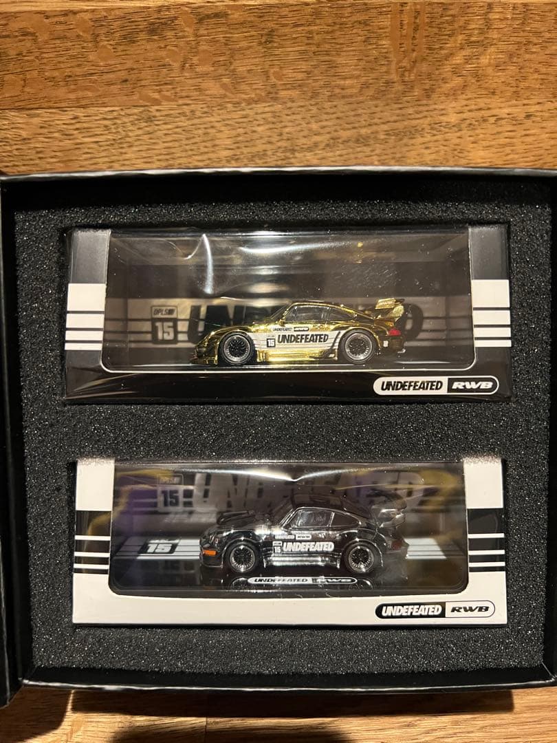 希少非売品INNO RWB Porsche UNDEFEATED 金銀2台セット