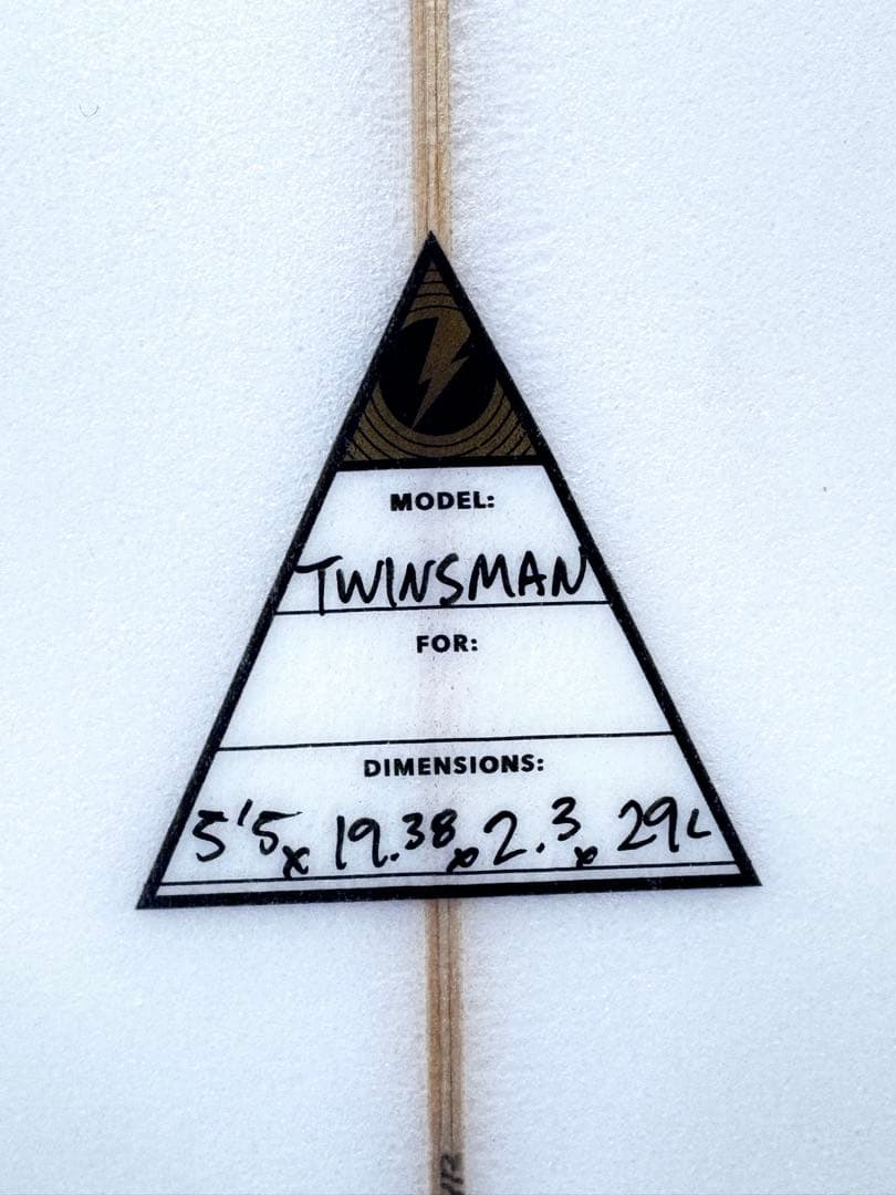 ALBUM アルバムサーフボード　twinsman ツインズマン