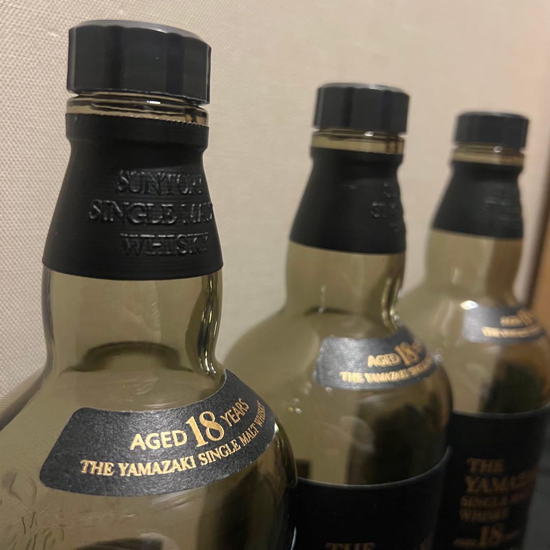 サントリー　山崎18年 シングルモルトウイスキー ※一本のみの販売です。